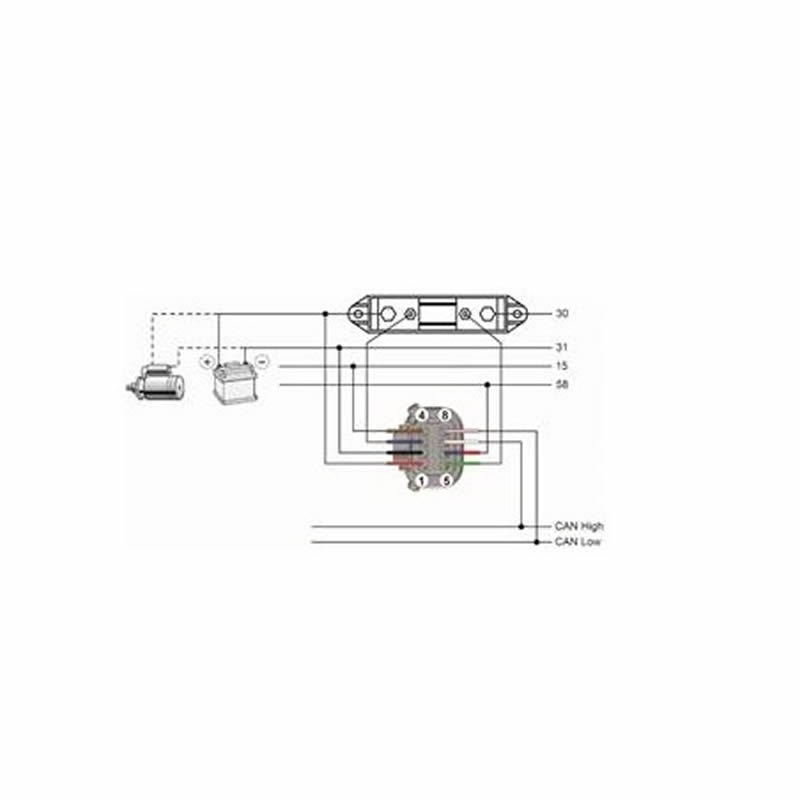 VDO SingleViu 0247 Ammeter 100A Black 52mm gauge